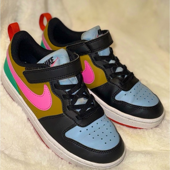 Nike Other - Nike Court Borough Low Recraft PS [DV5457-004] Preschools Casual Shoes Black 1Y